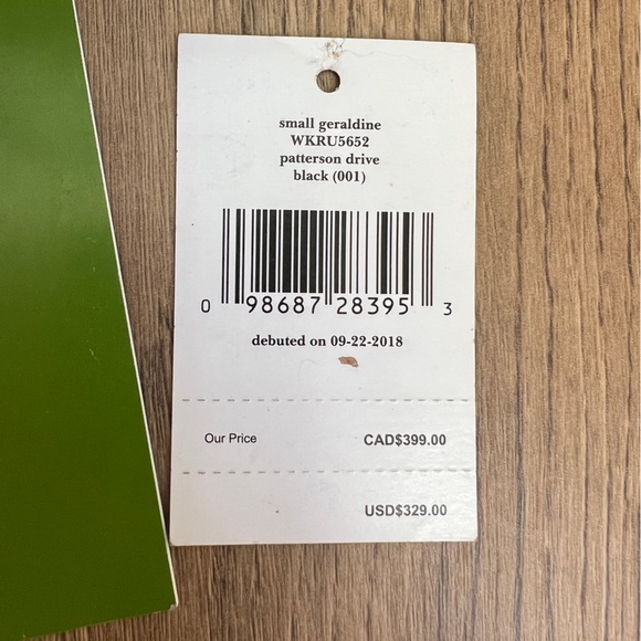 Kate Spade Black Leather Small Geraldine Patterson Drive Medium Size Handbag - Picture 2 of 15